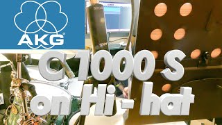 Video thumbnail for AKG C1000S on Hi - Hat Sound Sample by 형진K Raglan Studio