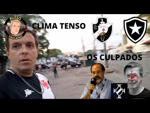 Vasco 0 X 4 Botafogo.  Série B de novo .VERGONHA  e clima hostil em São Januário após partida!!!
