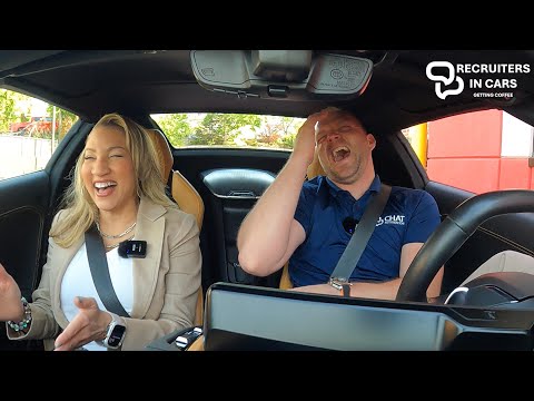 Recruiters In Cars Getting Coffee with Genine Wilson