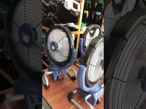 Quạt bàn tích điện đảo tự động 1.650K #hvr1995