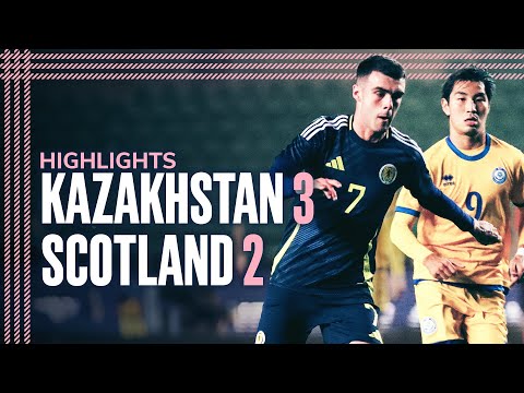Kazakhstan 3-2 Scotland | UEFA EURO U21 Qualification Highlights | Scotland National Team