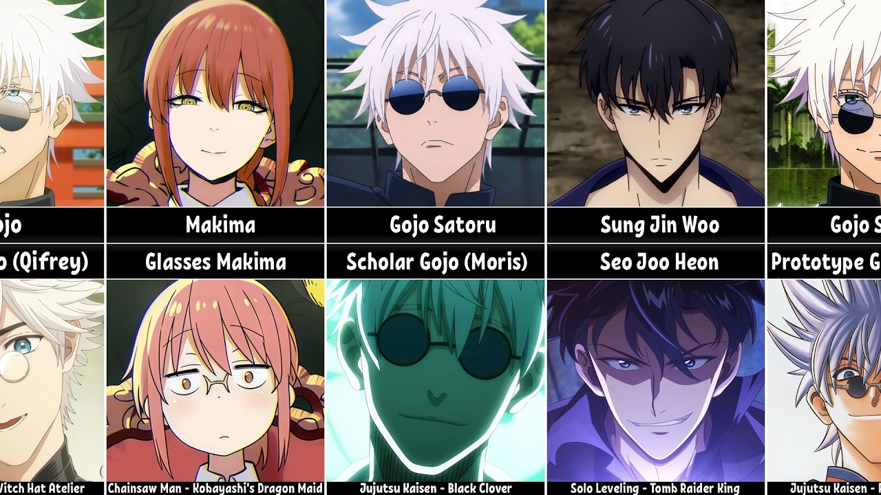 Anime Characters That Look Identical