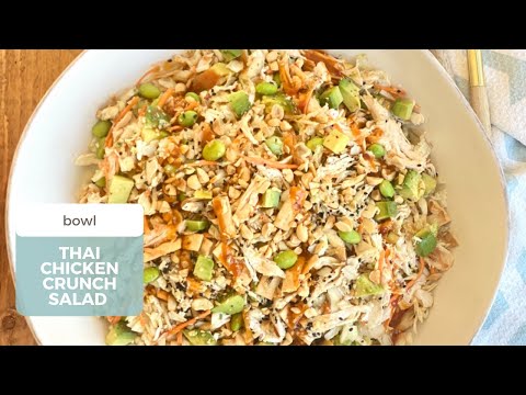 Thai Chicken Crunch Salad | Kelsey Nixon