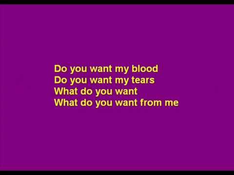 Pink Floyd - What do you want from me (lyrics)