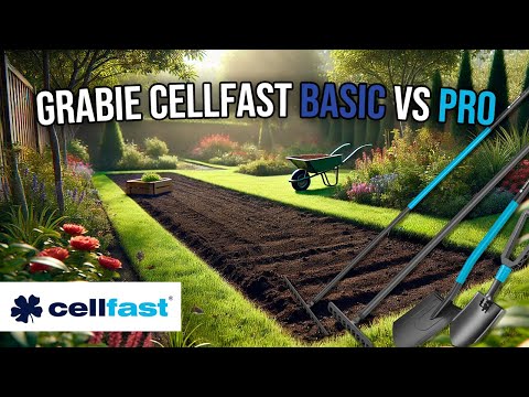 GRABIE CELLFAST – BASIC vs PRO! Porównanie i Test + Szpadel & Saperka Energo