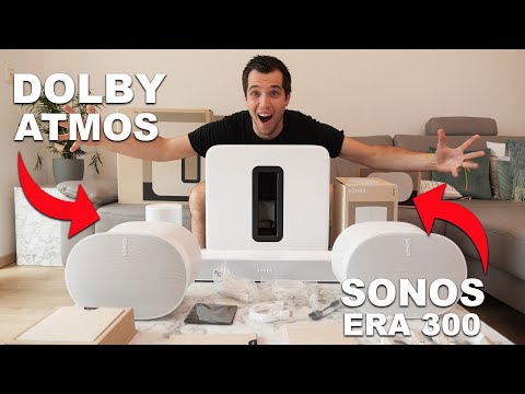 SONOS BEAM (Gen 2) Home Cinema Setup with SONOS ERA 300 and SONOS Sub (Gen 3) - DOLBY ATMOS!