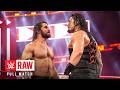 FULL MATCH Raw S Longest Match Ever Seth Rollins Roman Reigns John Cena More Feb 19 2018