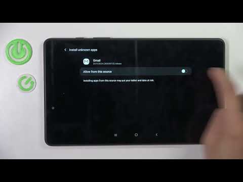 Samsung Galaxy Tab A8 2019 - How to Enable Unknown Sources | Allow Installation from Unknown Sources