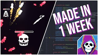 Making a Juicy 2D Action Game in ONE Week