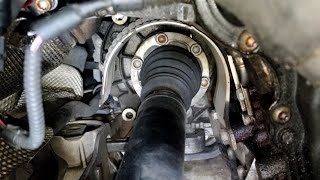 VW CC sport cv axle /wheel bearing replacement unconventional method