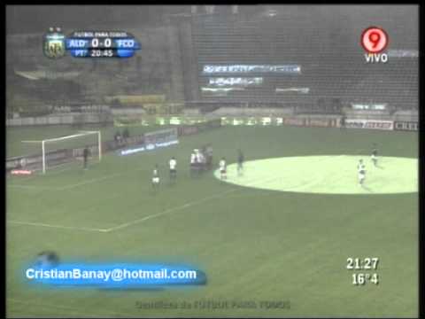 Aldosivi 0 Ferro 1 Torneo Nacional B 2011-12 Gol de Tiro Libre (Relato Pablo Bari)