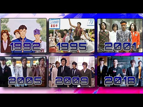 F4 first appearance from all version (Meteor Garden, Hana Yori Dango anime/drama, Boys Over Flowers)