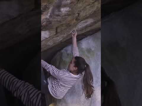 Brooke Raboutou climbs The Traphouse