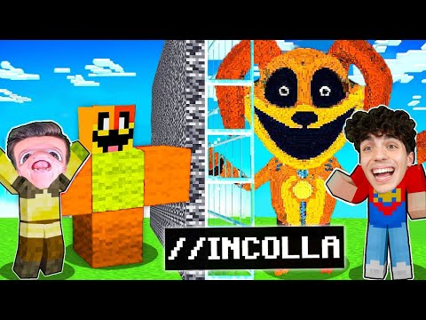 HO BARATO CON IL COMANDO //INCOLLA nella BUILD BATTLE di DOG DAY su MINECRAFT!!