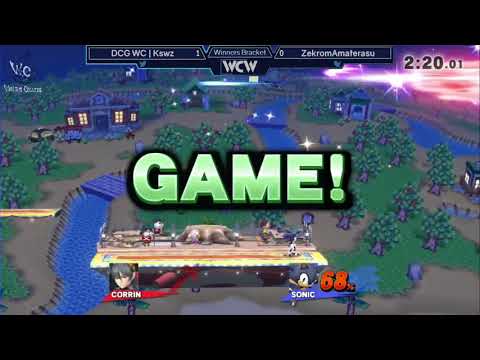 WCW 26 - DCG WC | Kswz (Corrin) vs AO | ZekromAmaterasu (Sonic) Winners Bracket