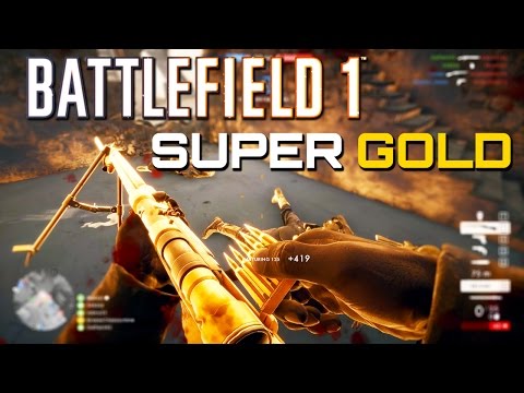 Battlefield 1: Super Golden Gun I wish was Real