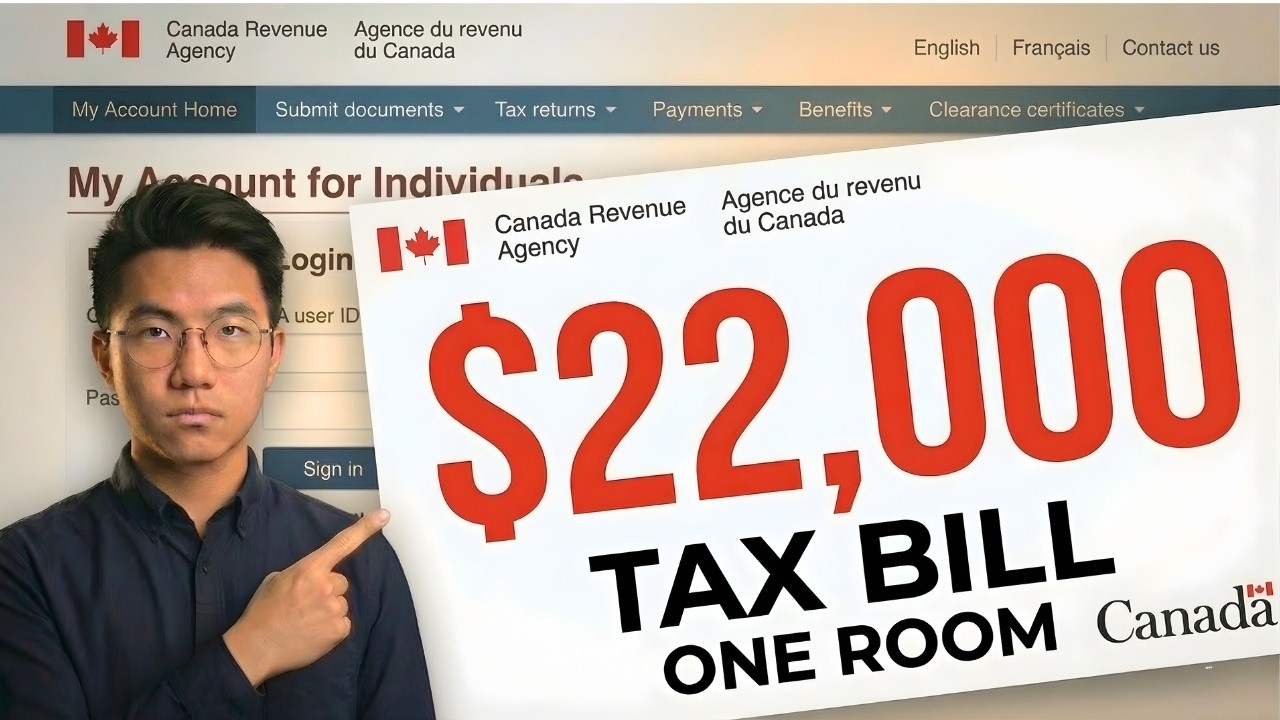 You Rented One Room — The CRA Sent a $22,000 Tax Bill