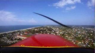 preview picture of video 'My first landing at Lingayen airport 07/21/11'