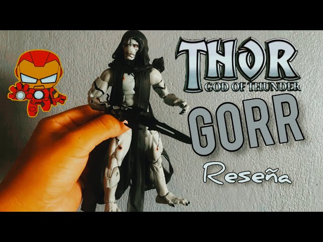 Vídeo relacionado con Hasbro Marvel Legends Series Thor Comics - Figura de acción de Gorr de 15 cm - Juguete Coleccionable - 2 Accesorios, F3424, Exclusivo en Amazon