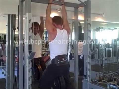 Narrow Parallel Grip Pull Up (60kg at 83kg bodyweight)