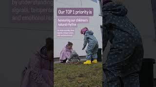 European parents  often respect their child's individual schedule and 