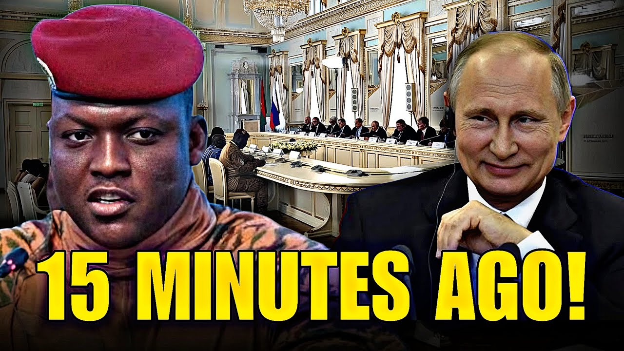 LIVE: Captain Ibrahim Traoré’s Explosive Speech in Russia Shakes the World Order!