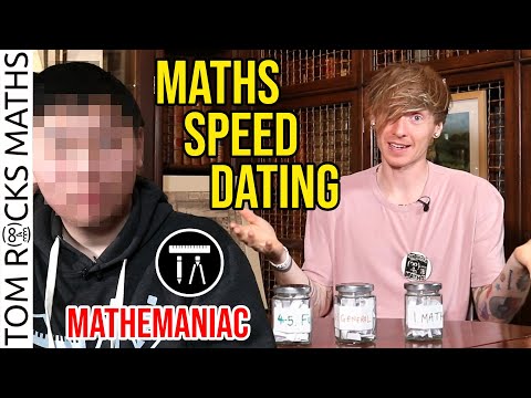 Maths Speed Dating with @mathemaniac