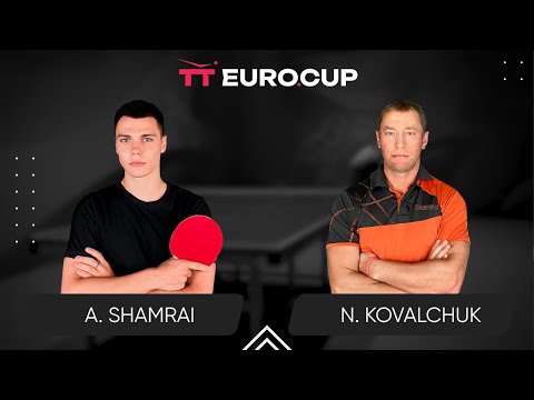13:15 Andrii Shamrai - Nazarii Kovalchuk 16.05.2024 TT Euro.Cup Ukraine Star. TABLE 3