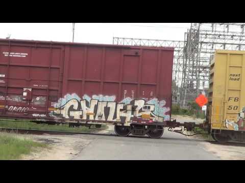POSE w/  CSX 3418,  7327,  and 634 at Power Co.  Rd.  in Tewksbury on Saturday 6/4/16