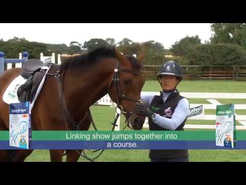 Training the Young Horse for Eventing - Linking Showjumps into a Course