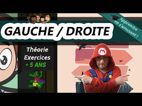 À droite, à gauche (vocabulaire spatial) - CP - P1