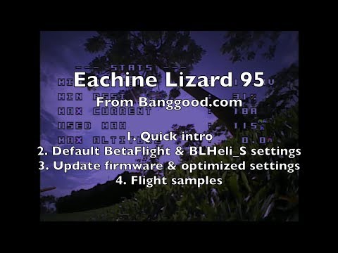 Eachine Lizard 95 (FrSKY) BNF - Review - Part 1/3