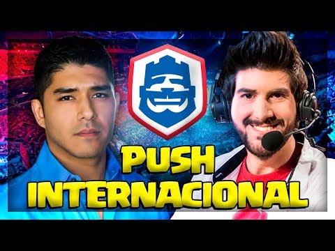 PUSH INTERNACIONAL COM O NARRADOR OFICIAL DO CLASH ROYALE!
