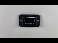 Tester kapacity autobatérií 12/24V - LED indikátor batérie - Video Youtube