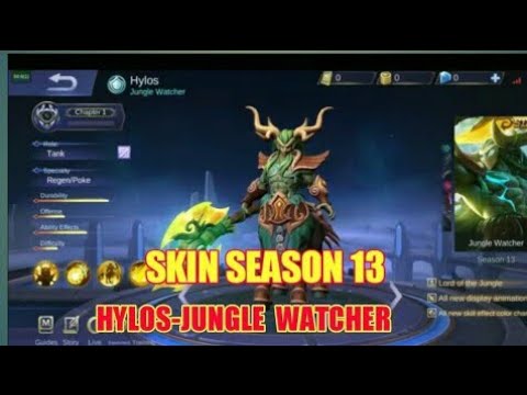 Skin Season 13 Hylos - Jungle Watcher