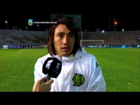"Dimos un gran paso". Aldosivi 2 - Crucero del Norte 0. Fecha 24. Primera División 2015. FPT