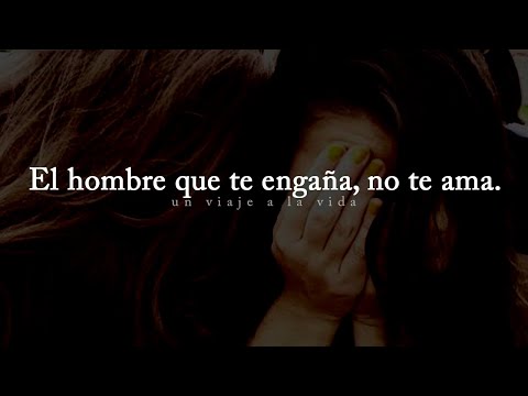 Woman | A man who cheats on you doesn't love you.