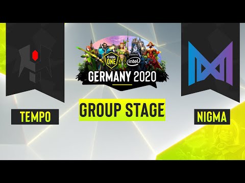 Dota2 - Nigma vs. Tempo - Game 2 - ESL One Germany 2020 - Group Stage