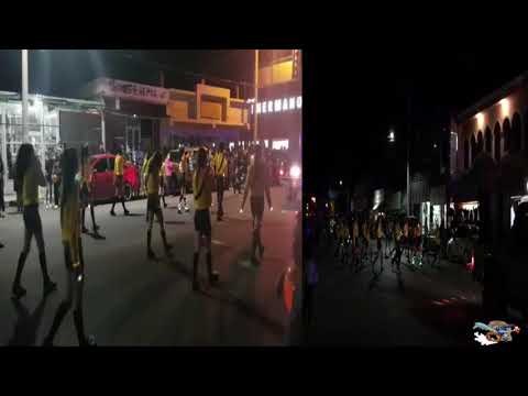 Participando en el Paseo de las Luces del 6 de Abril de 2019