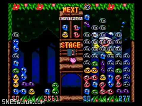 Kirby's Avalanche - SNES Gameplay