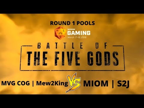 Battle of the Five Gods - MVG COG | M2K (Sheik) Vs.MIOM | S2J (Falcon) - Super Smash Bros. Melee