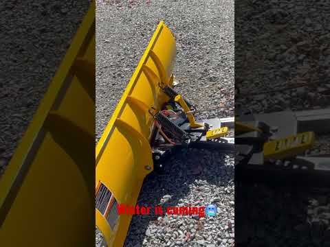 Installed the pro mount snow plow kit for the Can-Am Defender