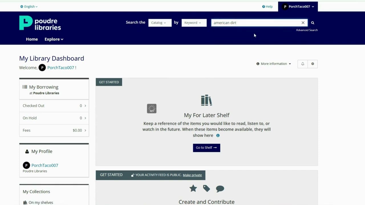 New Library Catalog Tour