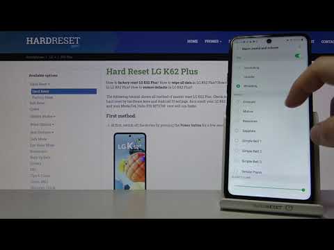 LG K62 Plus - Pleasant Alarm Tones Presentation