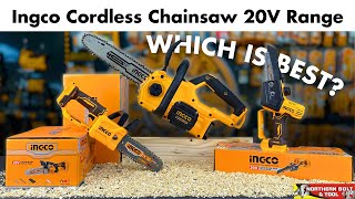 Download lagu Unboxed and Tested: Ingco Cordless Chainsaw 20V Range - Everything you need to know mp3