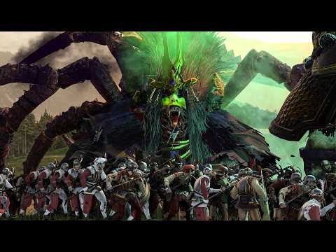 Jade Blooded Vampires VS Empire - Total War: Warhammer 3 Cinematic Battle