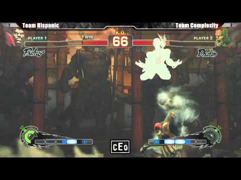 SSF4 AE2012 3 v 3 Grand Finals Team Hispanic vs Team Complexity - CEO 2012