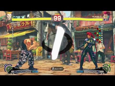PJS Latif [Viper] vs shadiradio [Guile] SSF4 Ranked Matches - Xbox Live - TRUE-HD