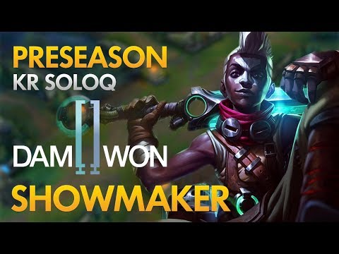 Preseason: Damwon ShowMaker - Ekko Mid Lane - KDA 12/1/11