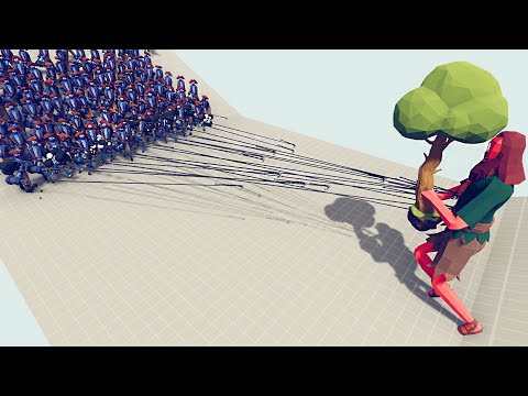 100 HARPOONERS vs Every GIANT - Totally Accurate Battle Simulator TABS